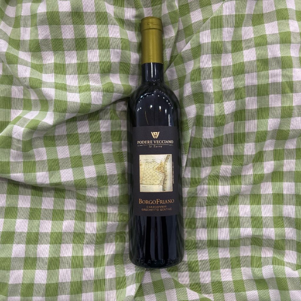 BORGOFRIANO -Grechetto Gentile Chardonnay Rubicone I.G.P. VINO BIO - bottiglia lt 0,75