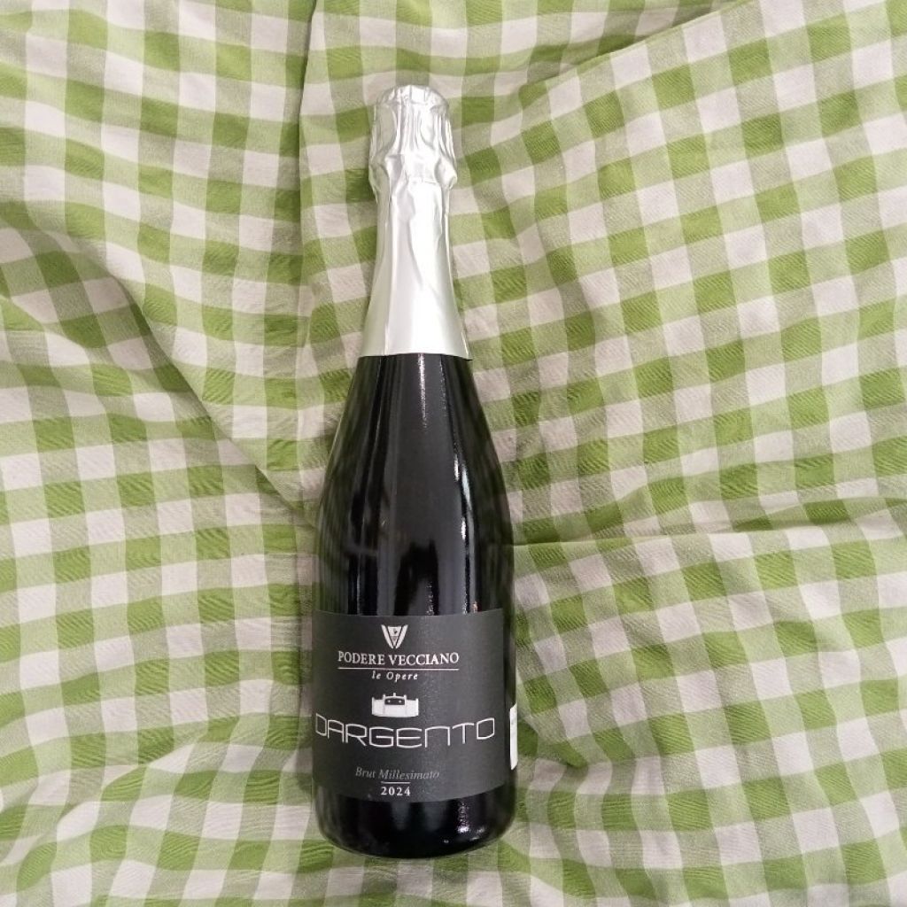 DARGENTO-BRUT Spumante Chardonnay Rubicone I.G.P. VINO BIO - bottiglia lt 0,75