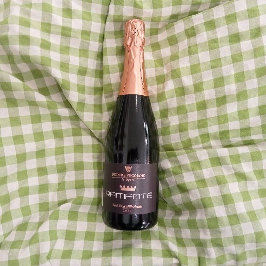 RAMANTE -BRUT Spumante Rosato Rubicone I.G.P. VINO BIO - bottiglia lt 0,75