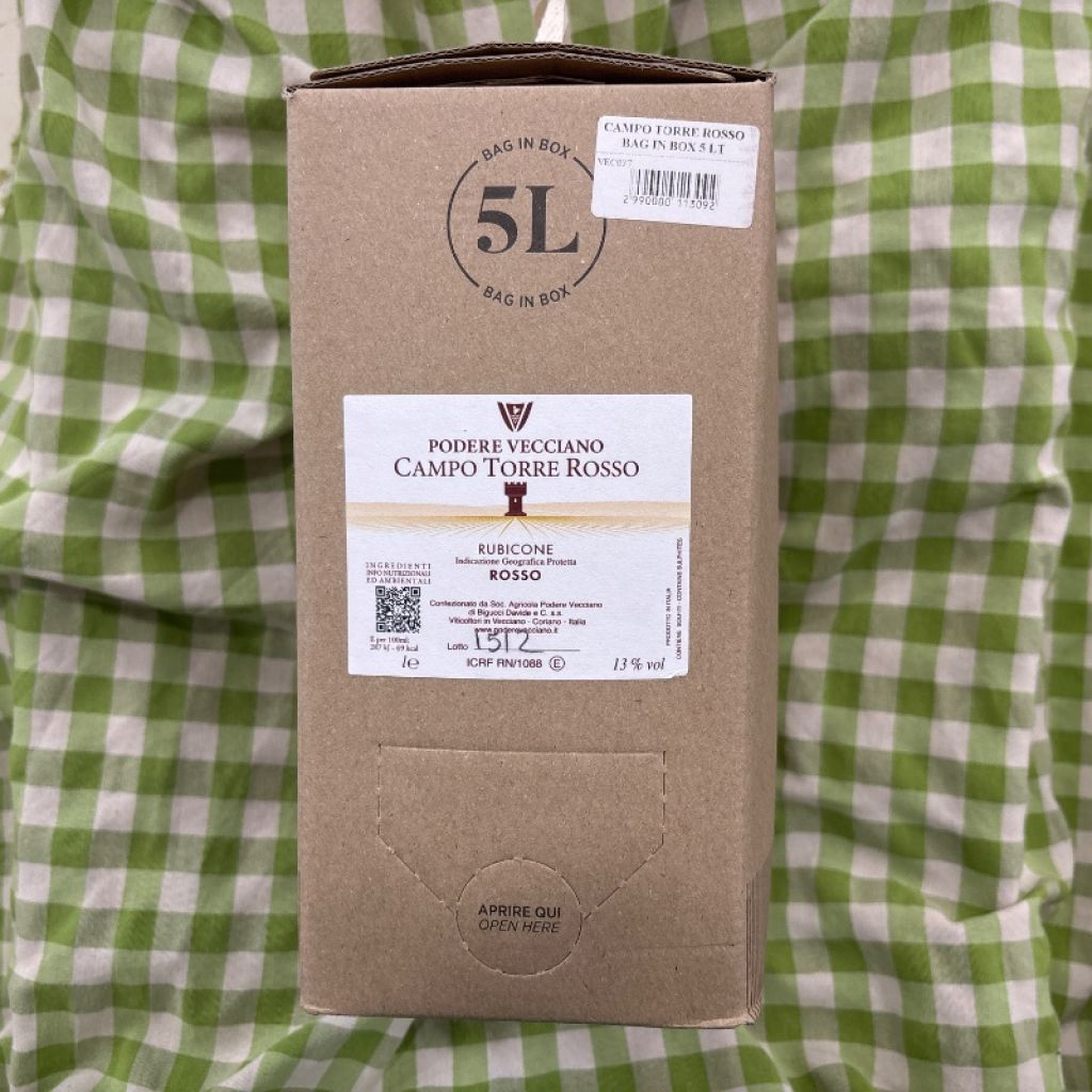 CAMPO TORRE ROSSO BAG IN BOX 5LT