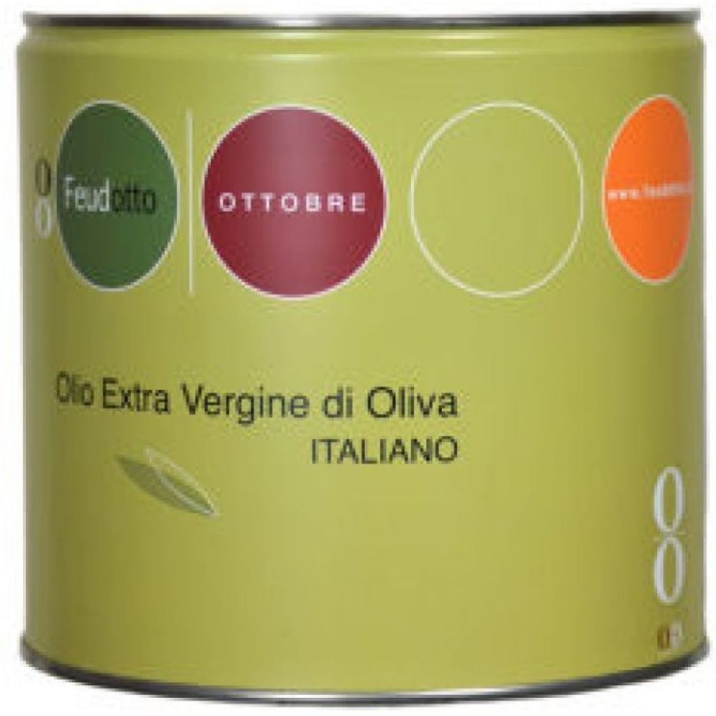 Feudotto extra virgin olive oil Organic 3 Lt.