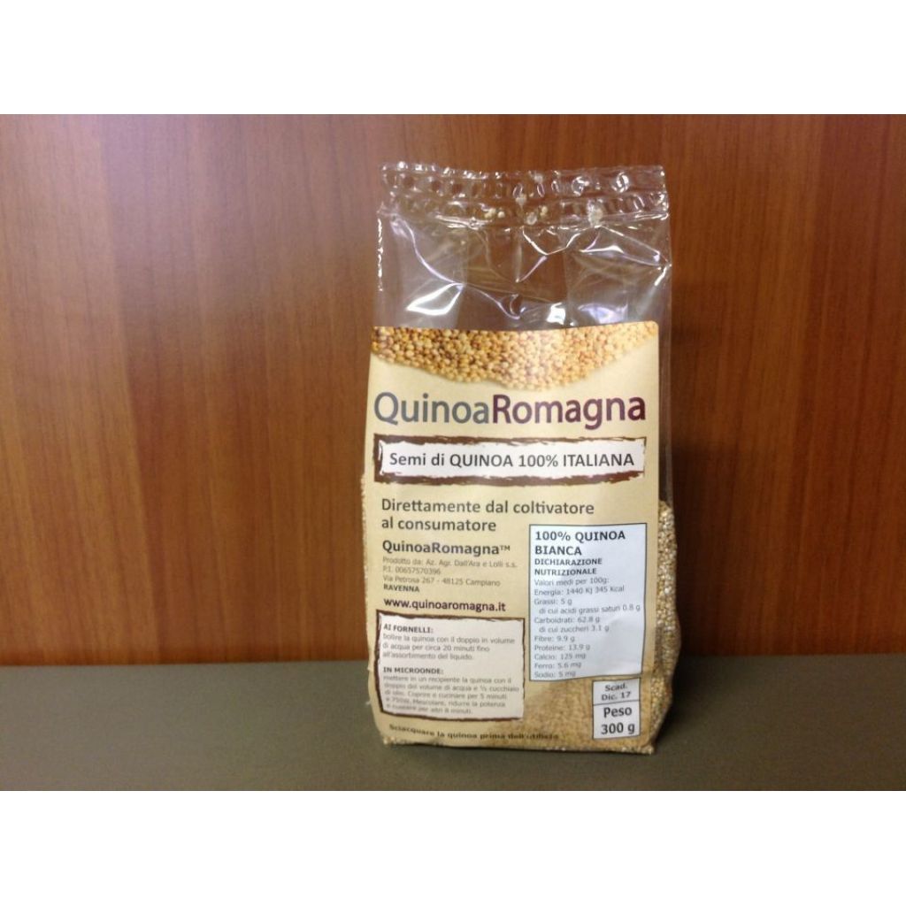 Quinoa 300 gr produzione romagnola