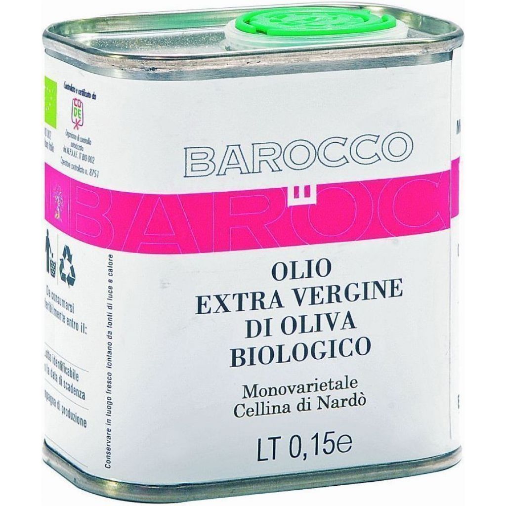 Olio extravergine di oliva Barocco Lattina 150 ml