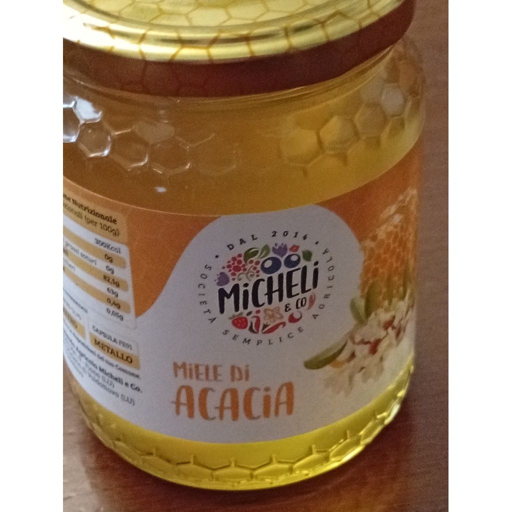 Barattolo di miele di acacia 500 gr.