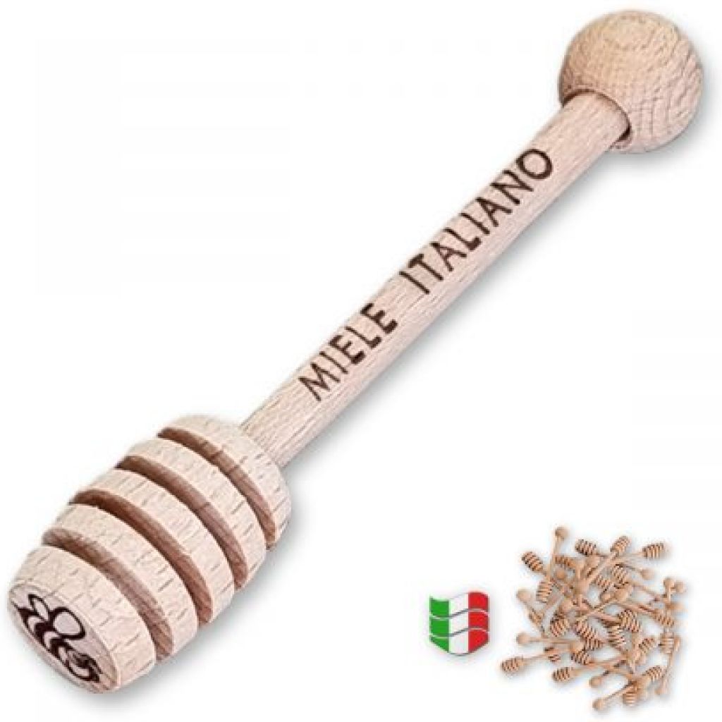 Gira miele in legno da 8 cm in legno