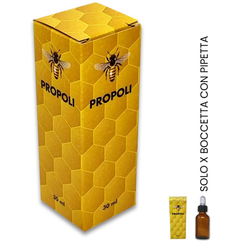 Boccetta da 30 m di propoli in soluzione idrolitica