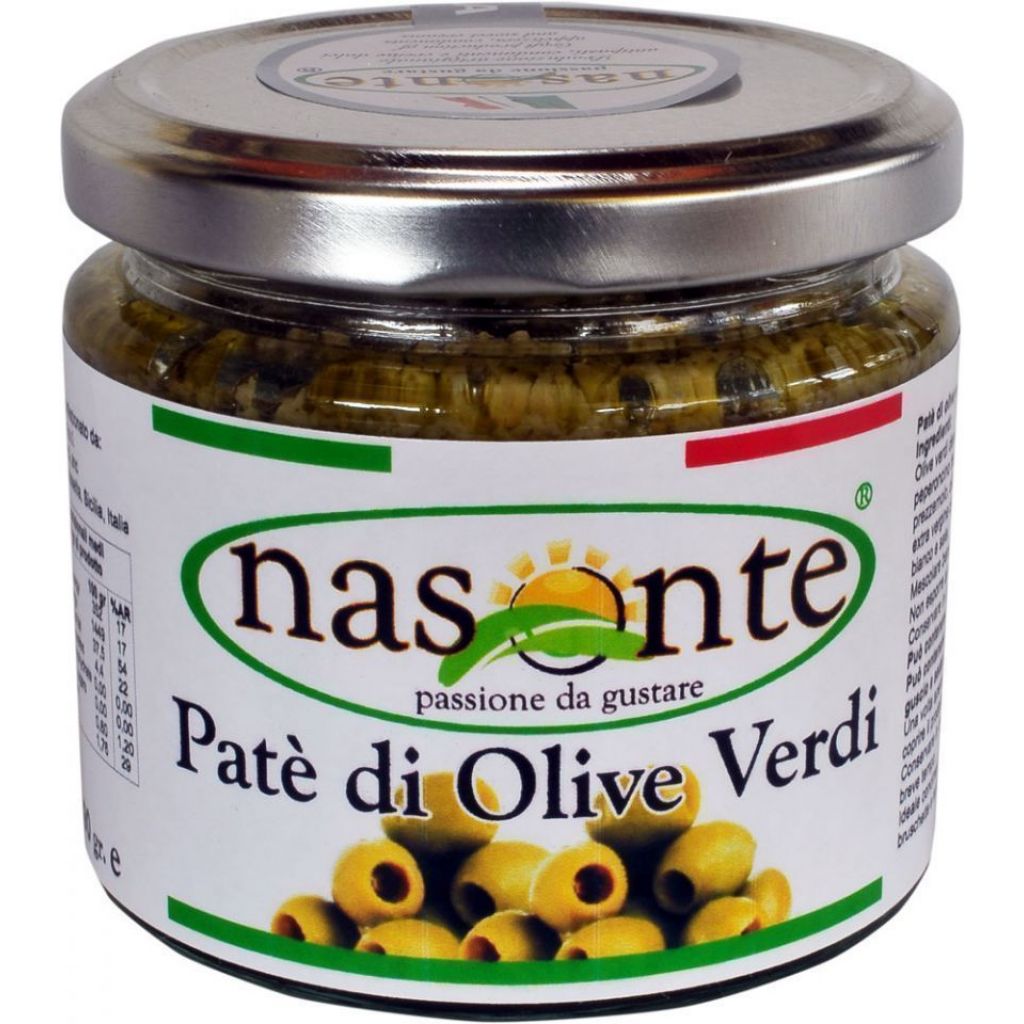 Patè di olive verdi Gr.190