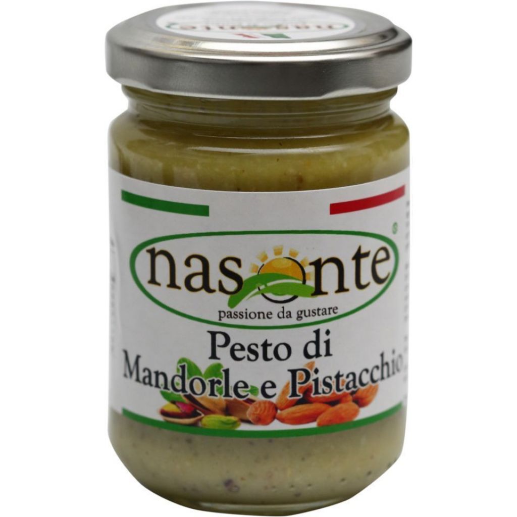 Pesto di Mandorle e Pistacchio Gr.130