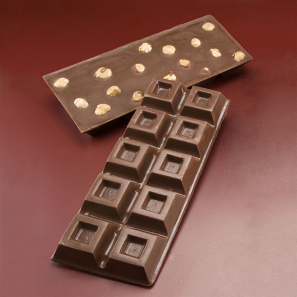 Cioccoblocco BIO 250g - Cioccolato al Latte con Nocciole