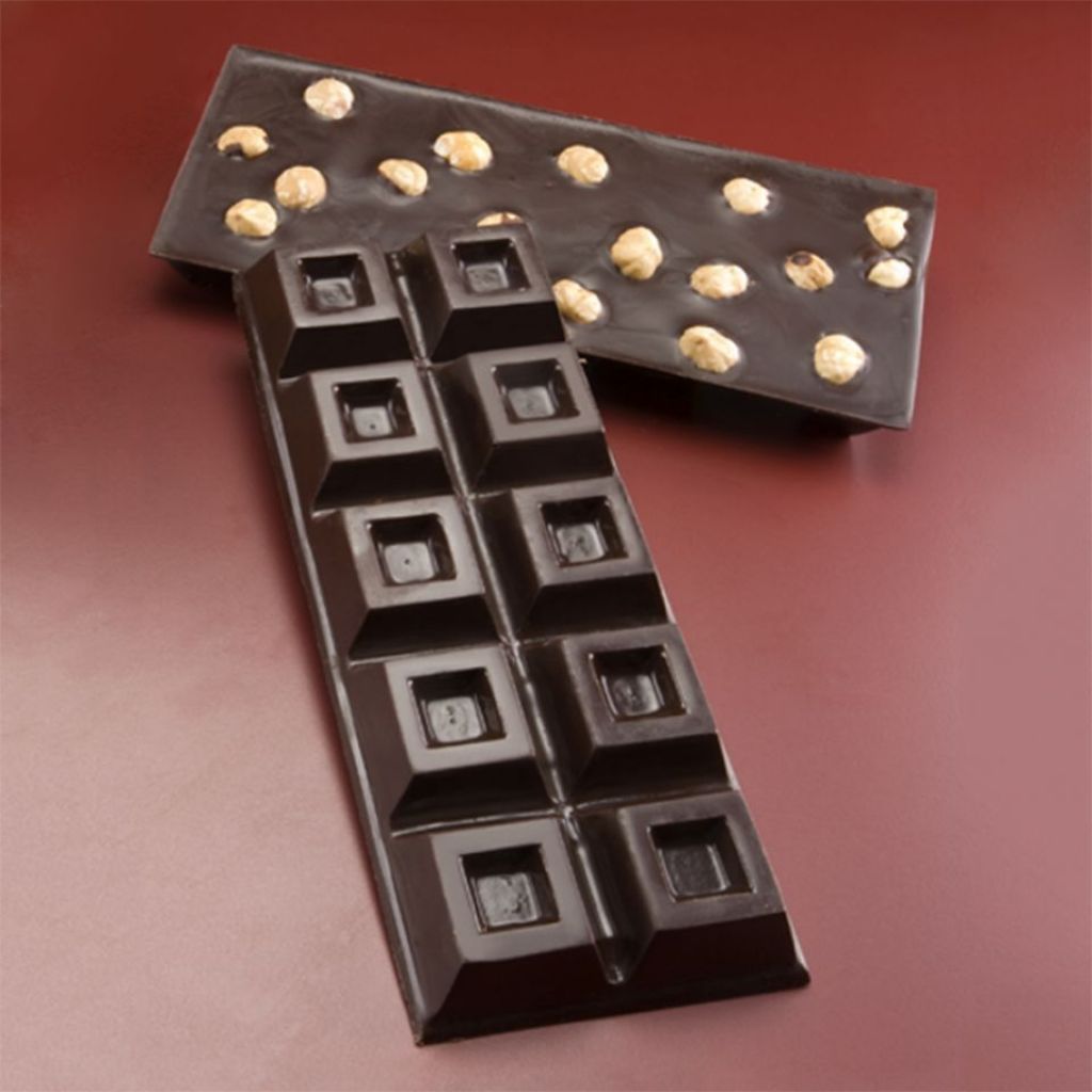 Cioccoblocco BIO 250g - Cioccolato Fondente con Nocciole