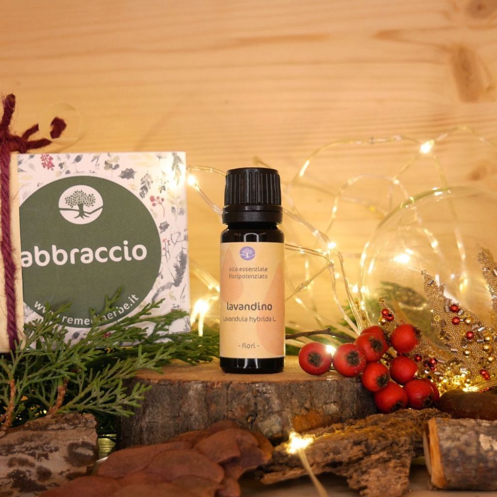 Pacchetto regalo Abbraccio: olio essenziale di Lavandino