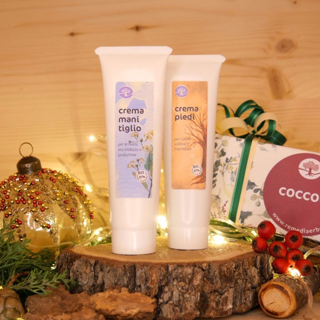 Pacchetto regalo Coccola: crema mani e crema piedi