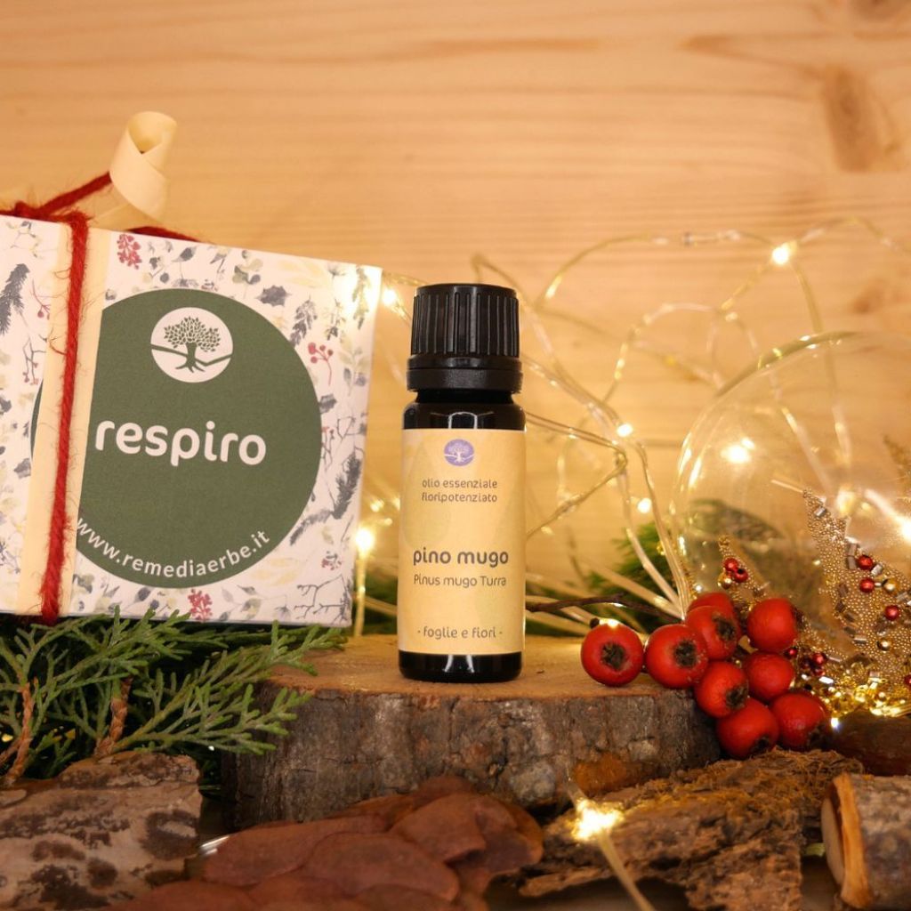 Pacchetto regalo Respiro: olio essenziale di Pino mugo