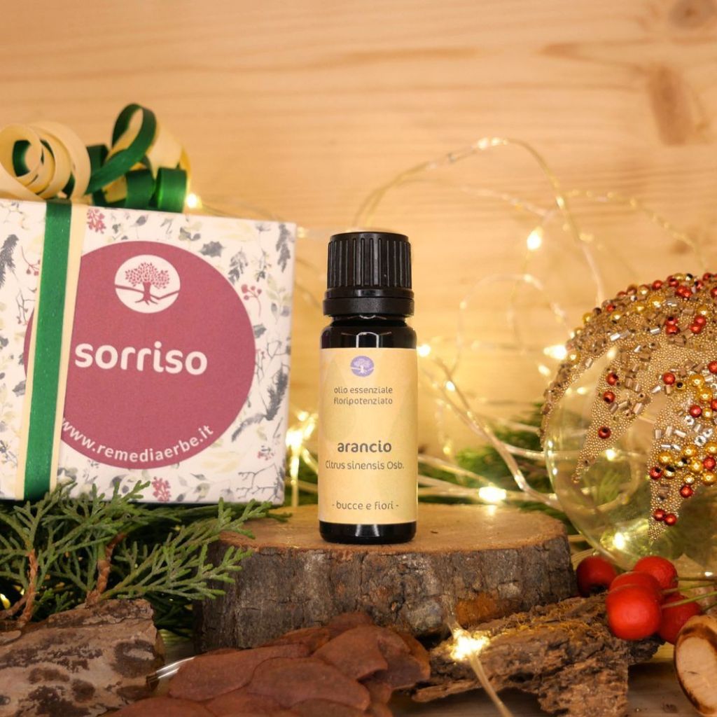 Pacchetto regalo Sorriso: olio essenziale di Arancio