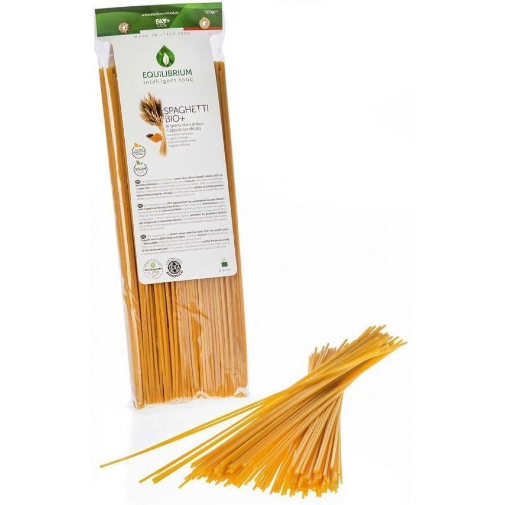 Spaghetti di grano antico con Curcuma e Pepe Nero - 500 g