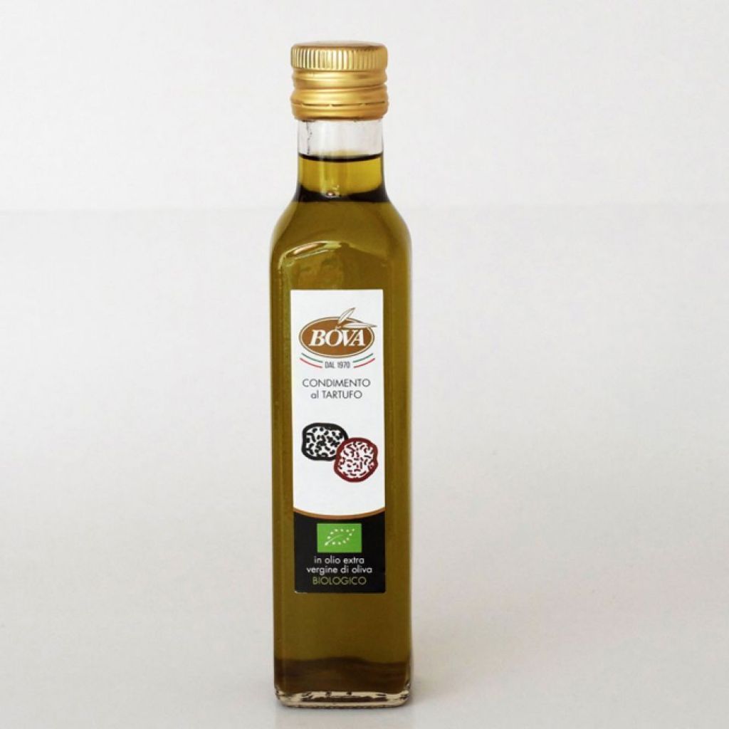 Condimento in olio di oliva bio al tartufo