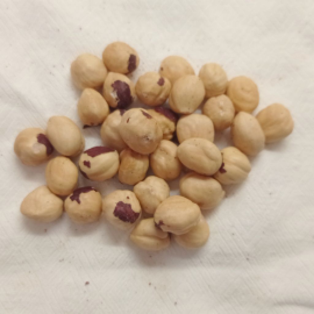 Roasted and peeled Sicilian hazelnuts