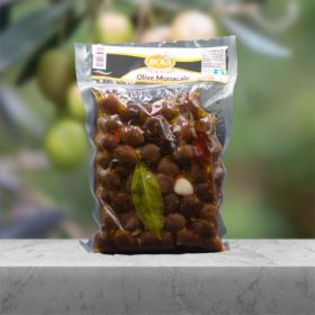 Olive alla monacale con nocciolo da 500 g