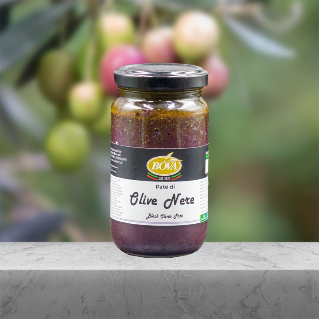 Vasetto di patè di olive nere da 212 gr