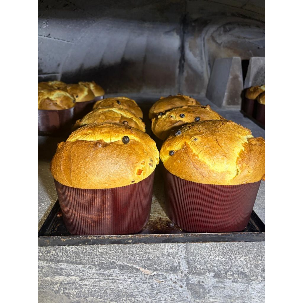Panettone artigianale arance candite e uvetta