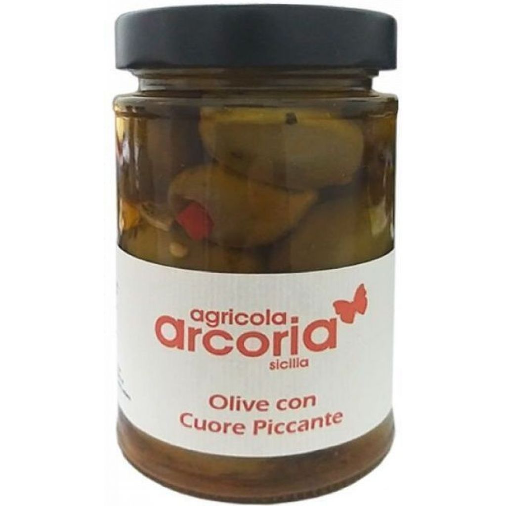 Olive " Cuore Piccante" gr. 300