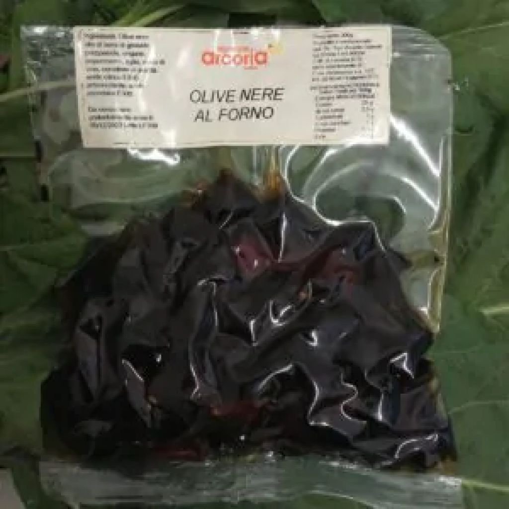Olive nere " Al forno " gr. 300