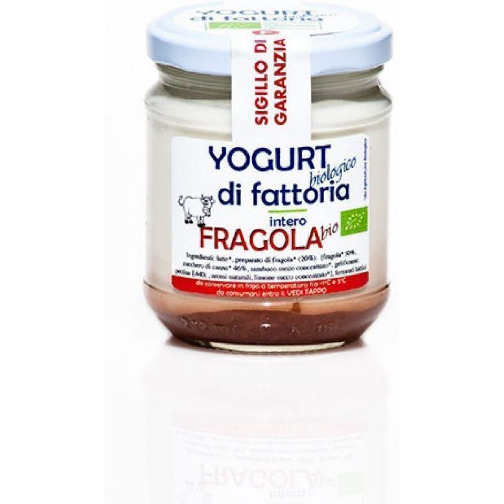 Yogurt fragola - 300 gr