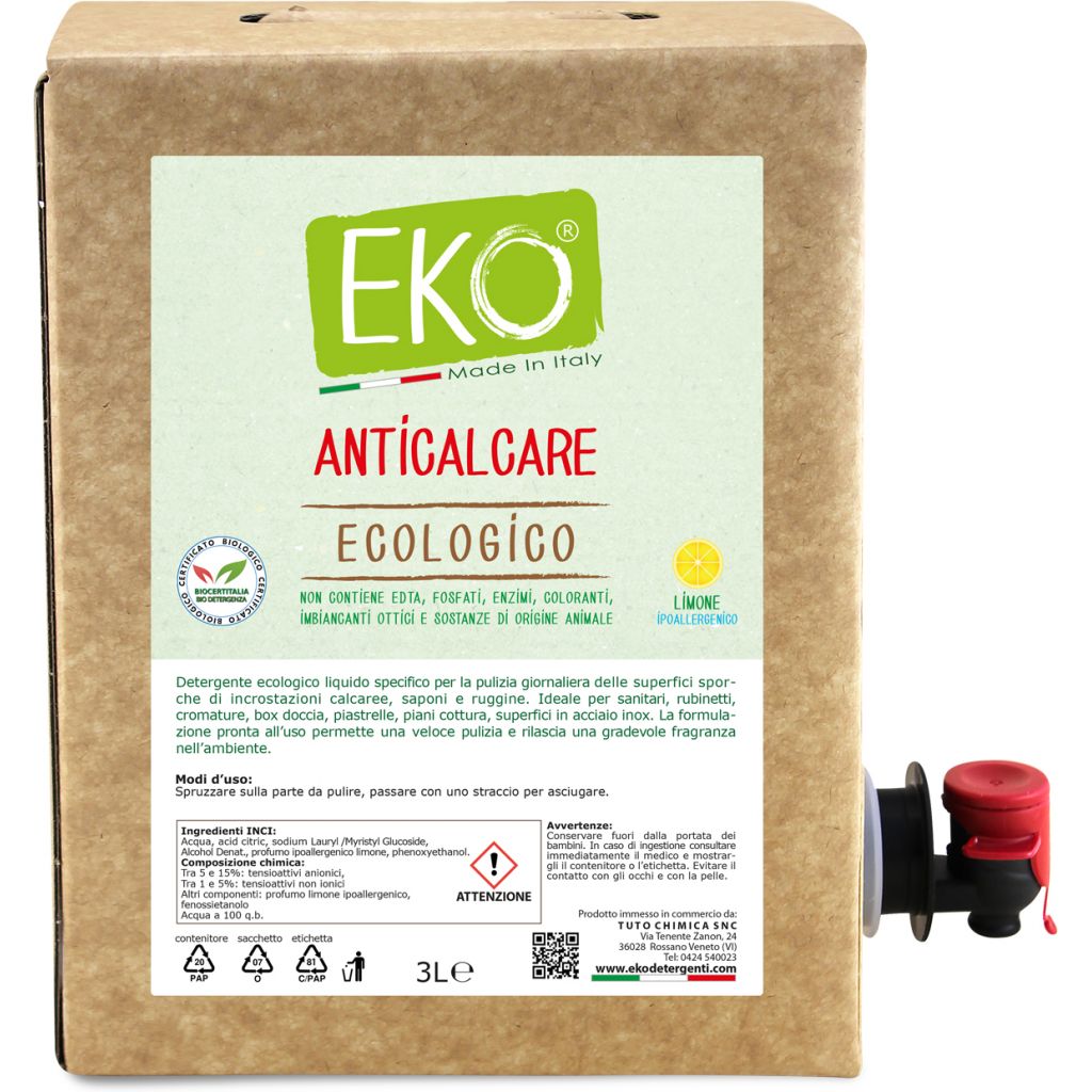 Eko anticalcare ecologico Limone Bag in box 3L