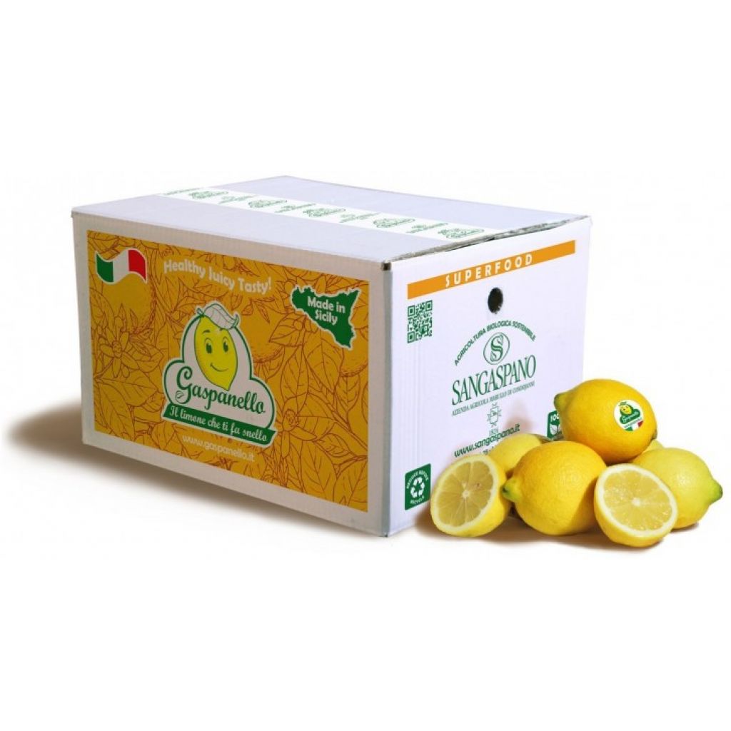 Scatola con 12 Kg Limoni Bio