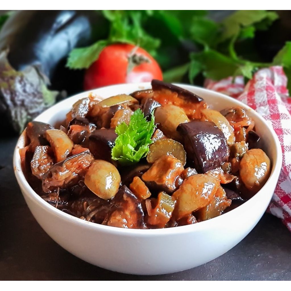 Eggplant caponata (Sicilian recipe) - 300 gr