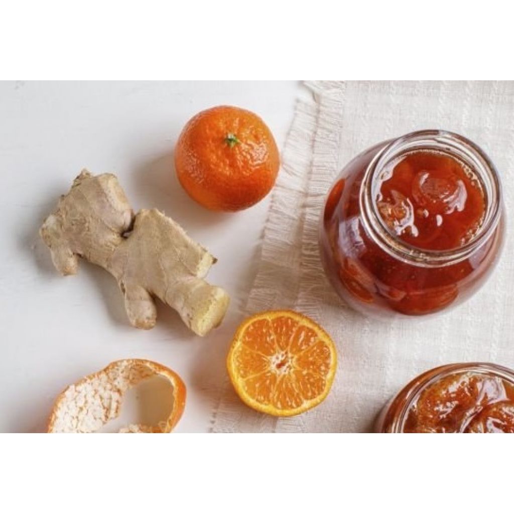 Sicilian orange and ginger marmalade 220 gr