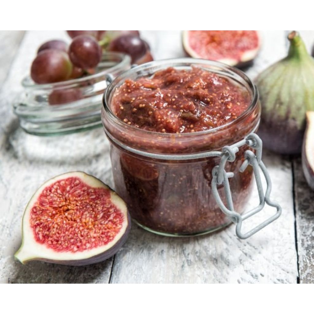 Extra jam of figs, almonds and chocolate - 220 g