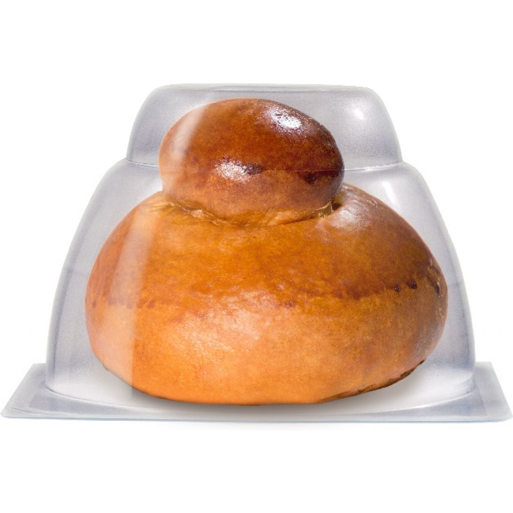 Sicilian brioche or Sicilian sweetie bread also called "Brioscia Co'Tuppu" (Bulk)
