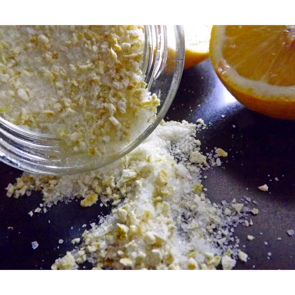 Sea salt flavored with sicilian lemon - 200 g