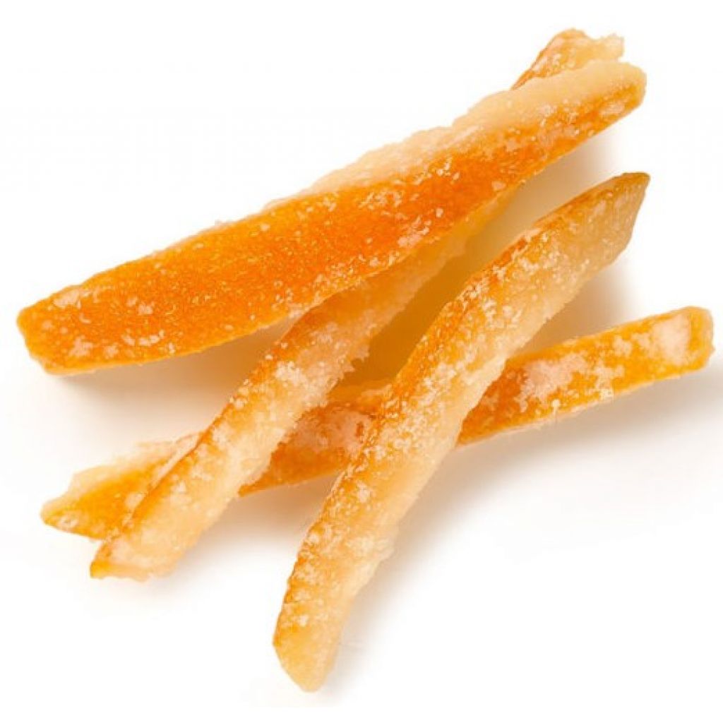 Scorzette di arance siciliane caramellate - 100 gr