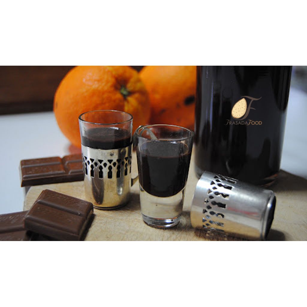 Sicilian orange and dark chocolate liqueur - 500 ml