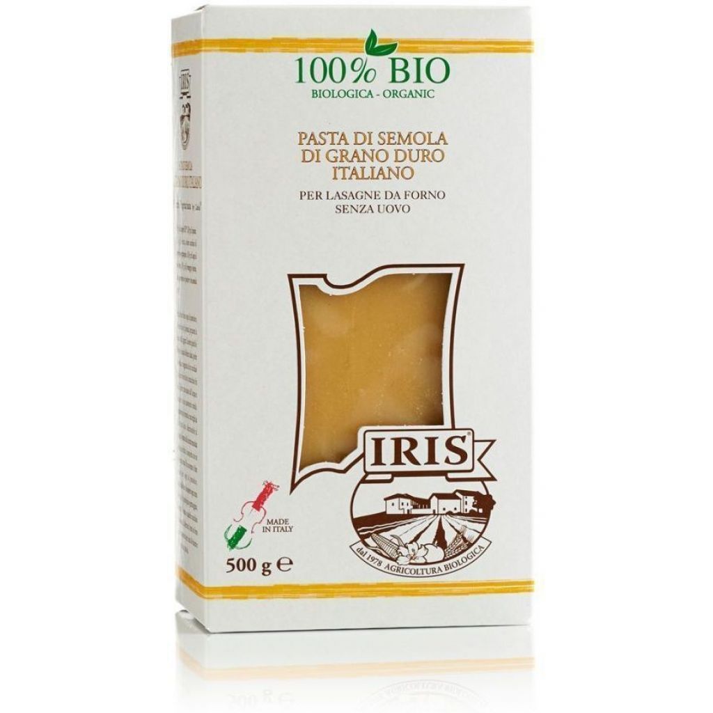 Lasagna without egg organic IRIS 250 g