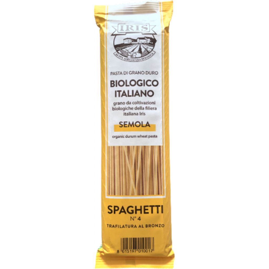Organic semolina spaghetti IRIS 500 g