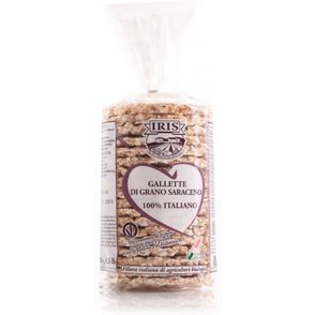 Organic buckwheat cakes IRIS 120g