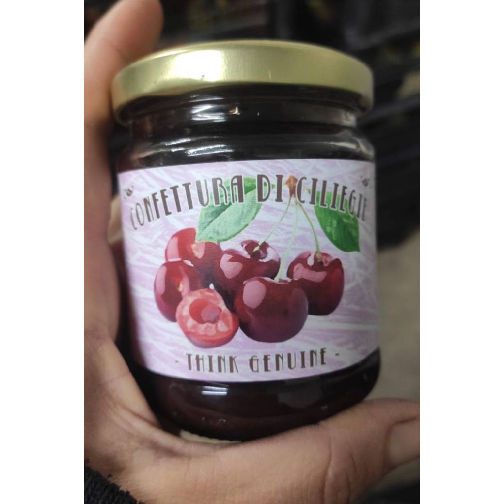 [Composta di ciliegia e mela SENZA ZUCCHERO 200 gr