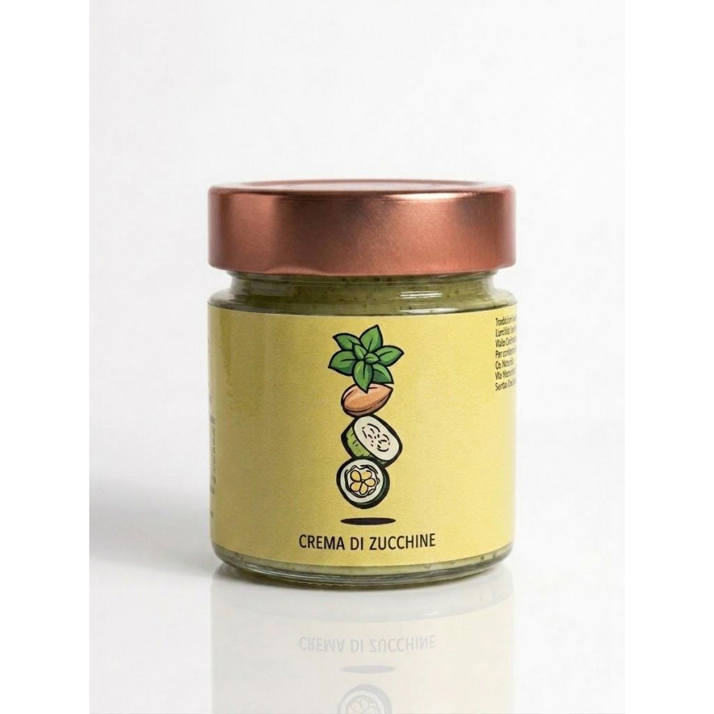 Crema pesto di zucchine veg 200 gr