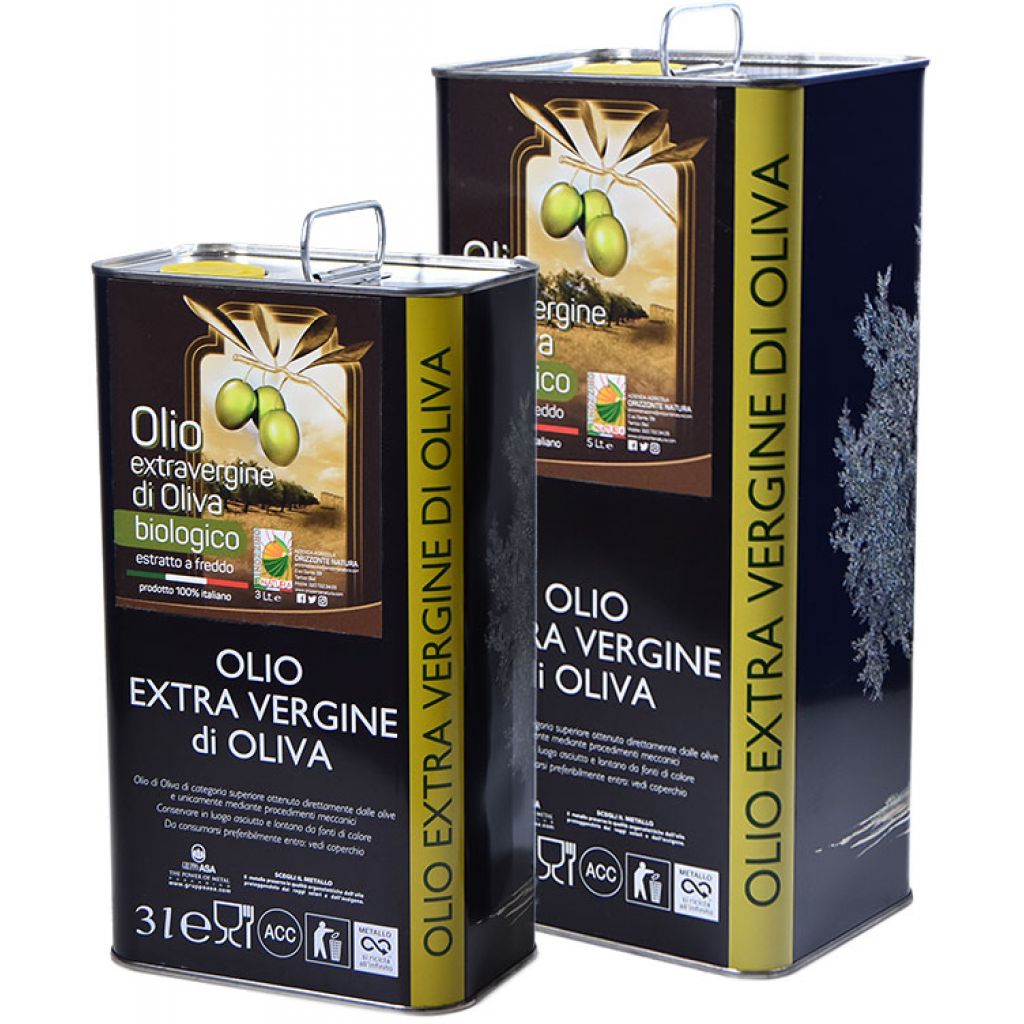 Olio Extravergine di oliva - Lattina 3 Litri