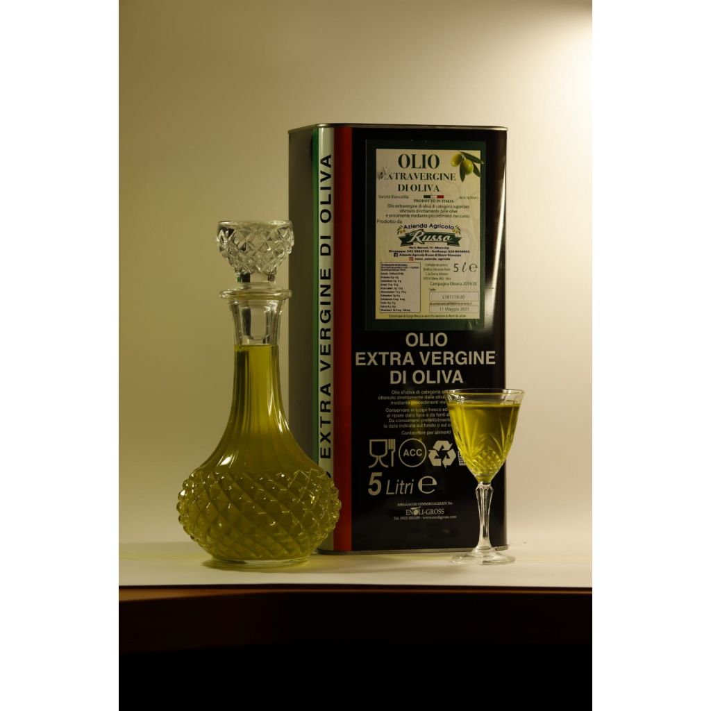 Extra virgin olive oil of biancolilla 10l