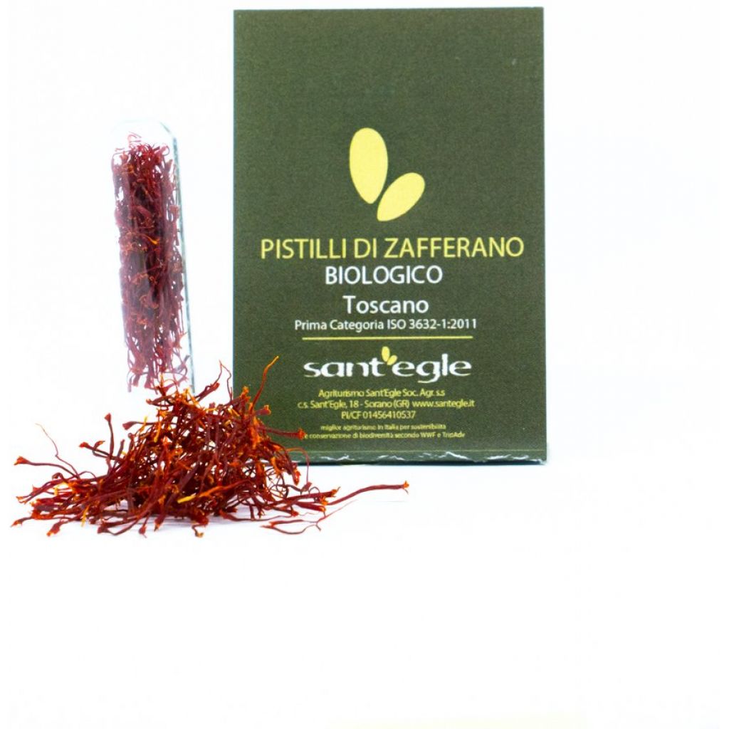 Pistilli di Zafferano biologico italiano 0.5 gr