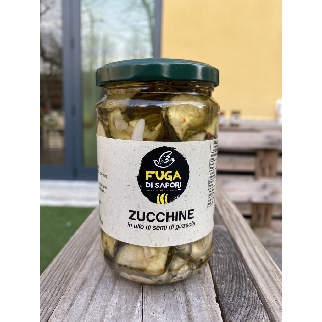 Zucchini in oil - 300 g