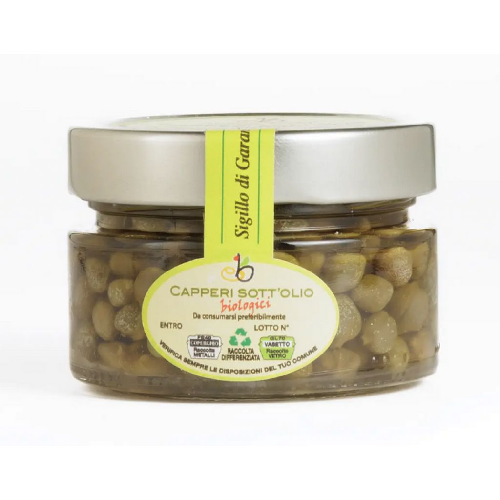 Capperi piccoli sott'olio BIO 100g