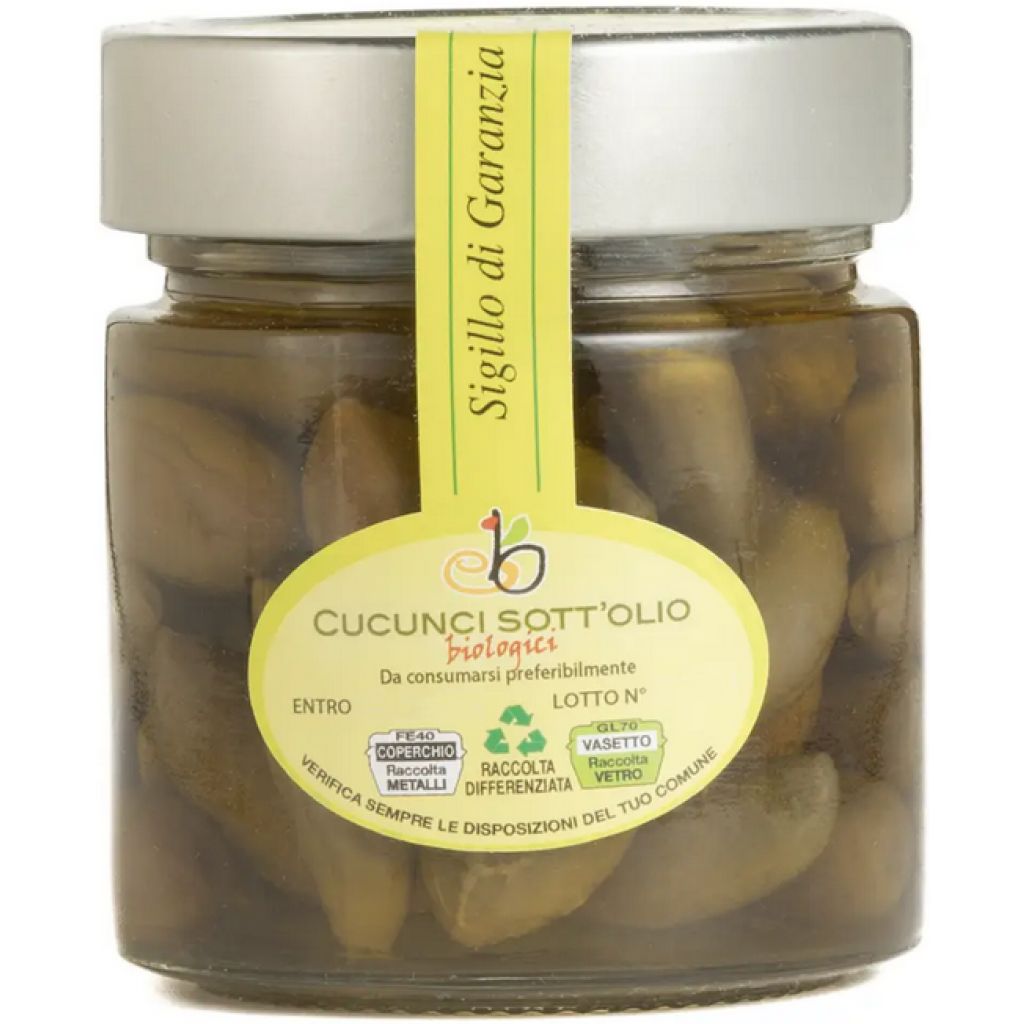 Cucunci frutto del cappero sott'olio 200g