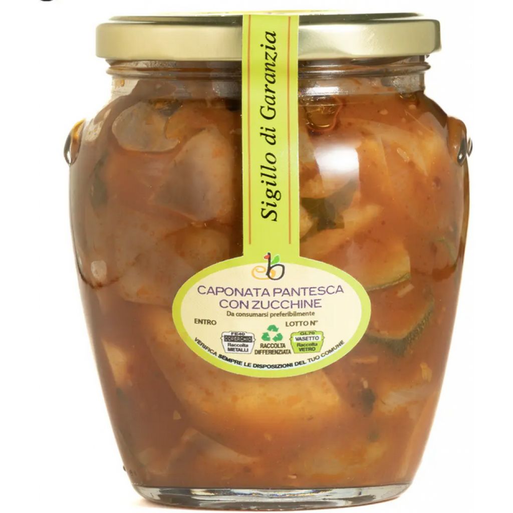 Caponata pantesca con zucchine 490g