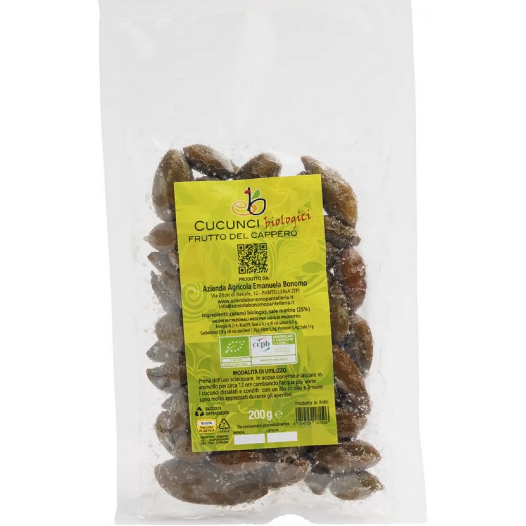 Cucunci frutto del cappero BIO 200g