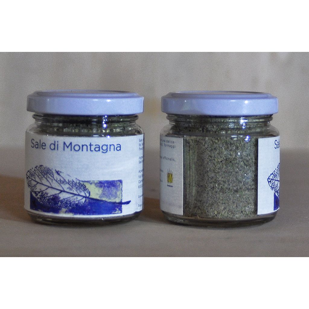 Sale di montagna vasetto 80g